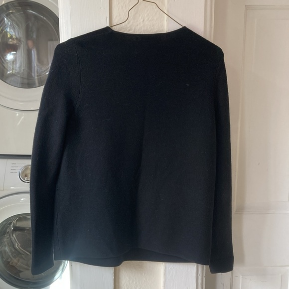 COS black merino wool sweater size small - Picture 5 of 6